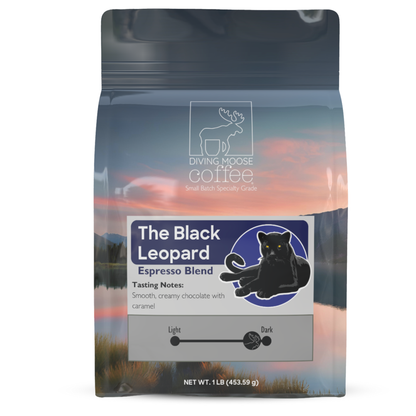 The Black Leopard - Specialty Espresso 4-Bean Dark Roast Blend