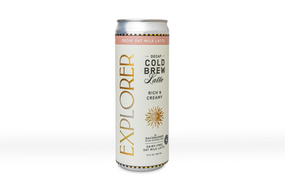 Cold Brew Oat Latte | Choose Your Caffeine Level | Rich & Creamy 12-Pack