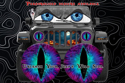 Blue and teal Cate eyes