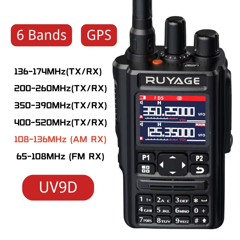 Ruyage Radio Analog Signal 10W Walkie-Talkie(UV9D)