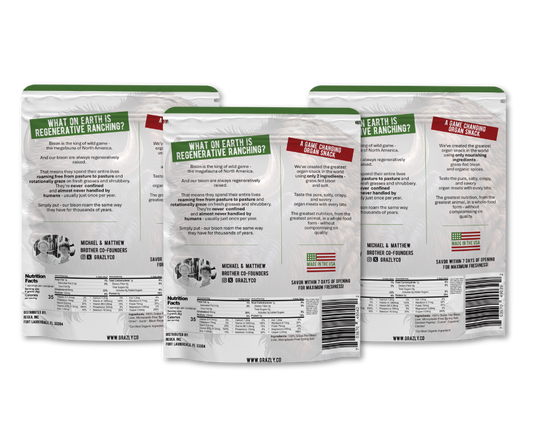 Bison Liver Crisp Variety Pack