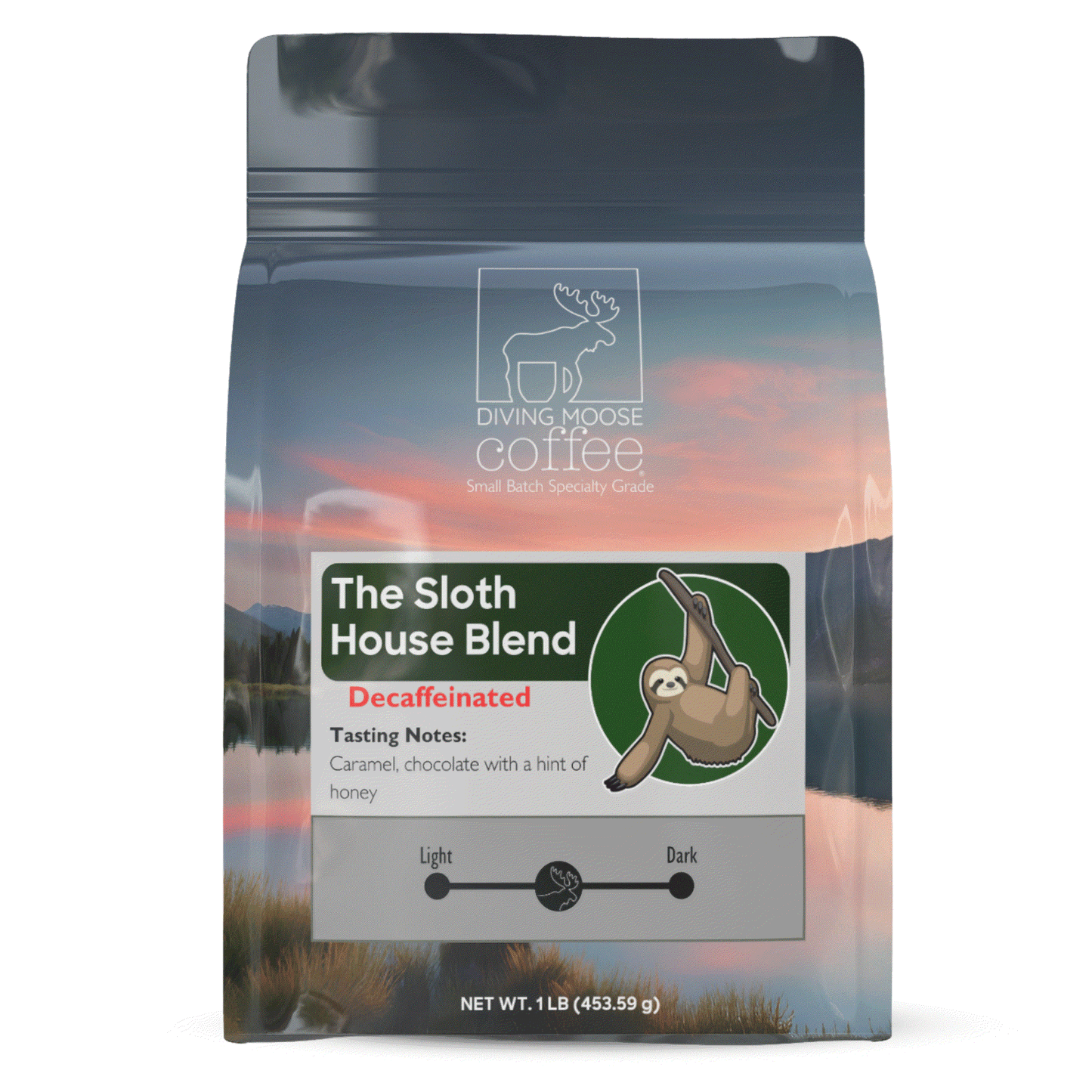 The Sloth - Decaf House Medium-Light Roast Blend