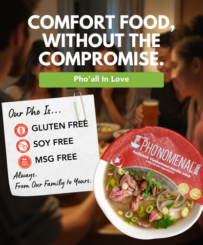 Pho’nomenal Bowl Instant Veggie Pho (Case of 6 Bowls)