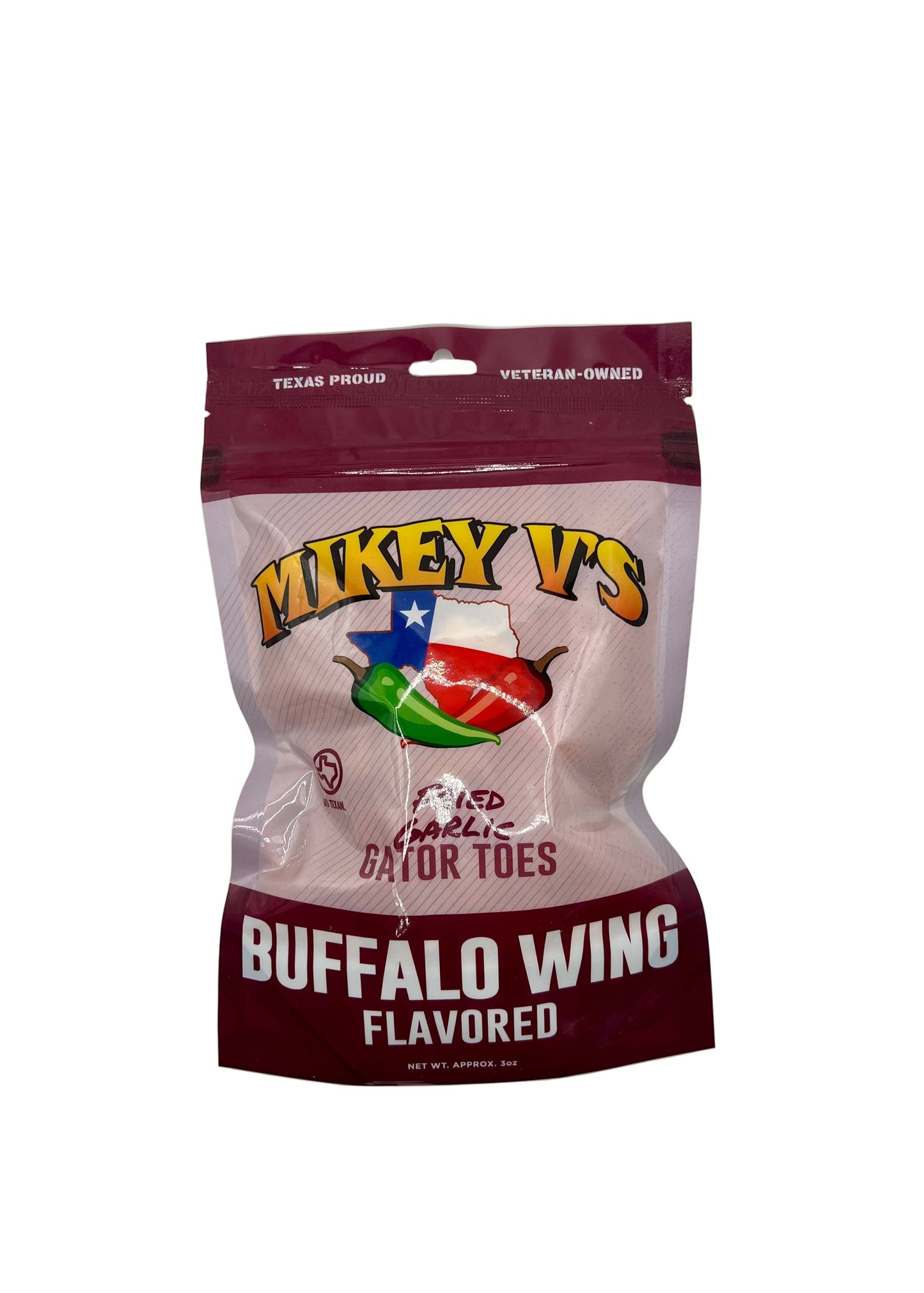 Gator Toes (Deep Fried Garlic) - Buffalo Wing: 3oz