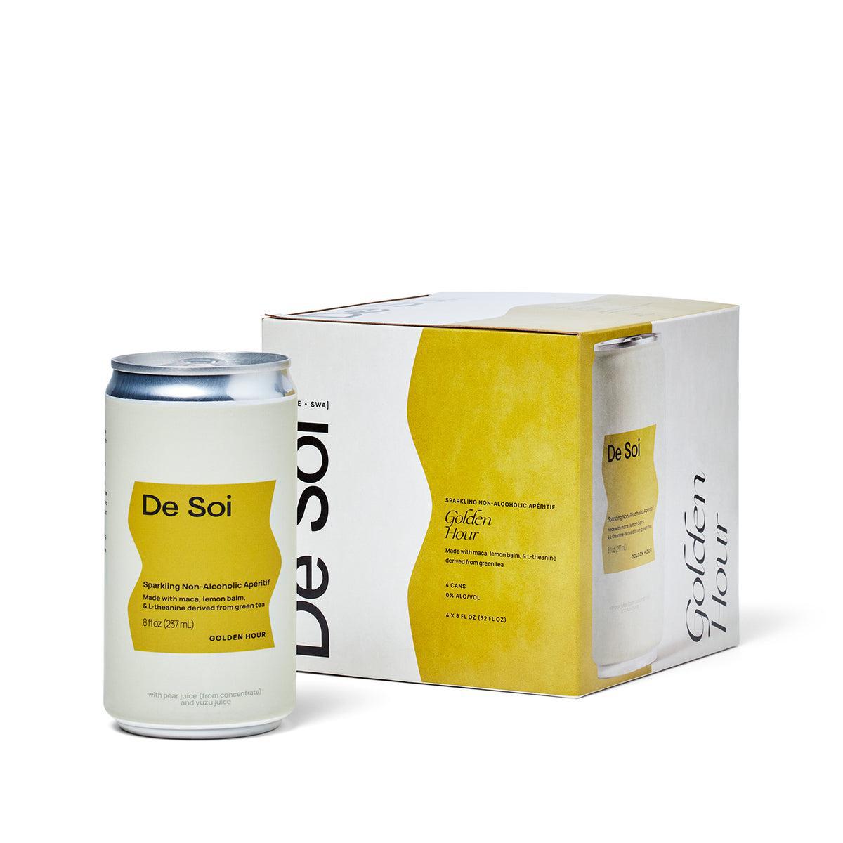 De Soi - 'Golden Hour' Sparkling Non-Alcoholic Aperitif (4PK)