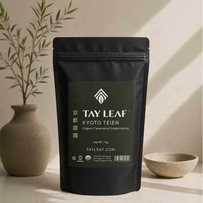 Kyoto Teien 1kg Café bag | Organic Ceremonial Grade Matcha