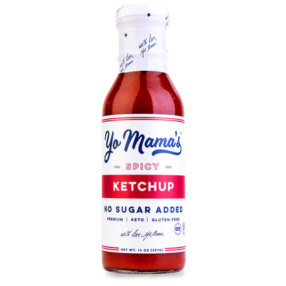 Unsweetened Spicy Ketchup by Yo Mama's Foods