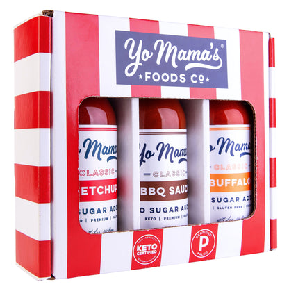Grilling Keto Condiment Gift Set by Yo Mama's Foods