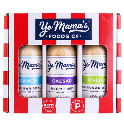 Low Carb Dressing Gift Set by Yo Mama's Foods