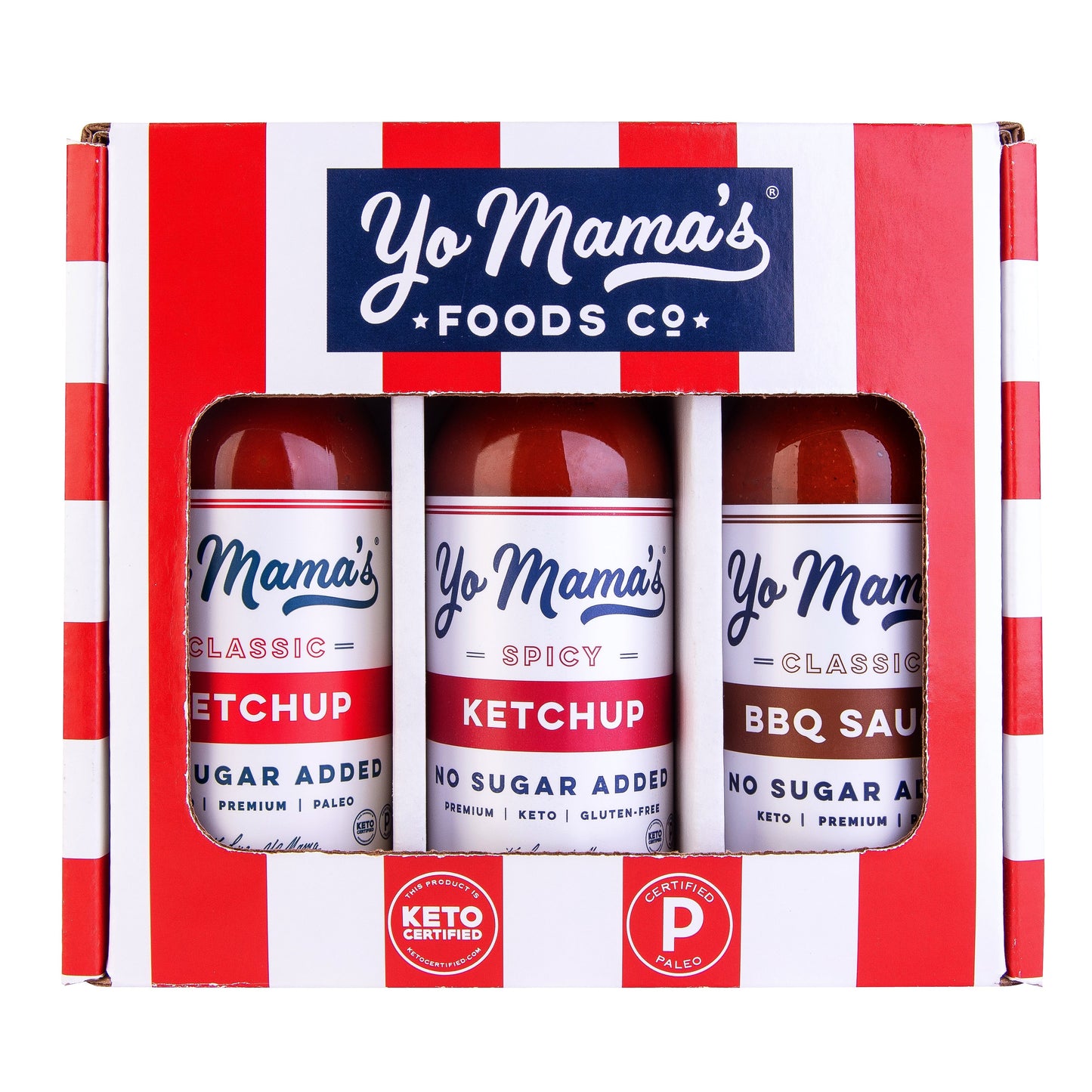 Classic Keto Condiment Gift Set by Yo Mama's Foods
