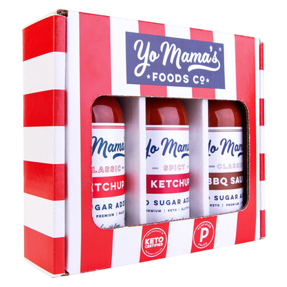 Classic Keto Condiment Gift Set by Yo Mama's Foods