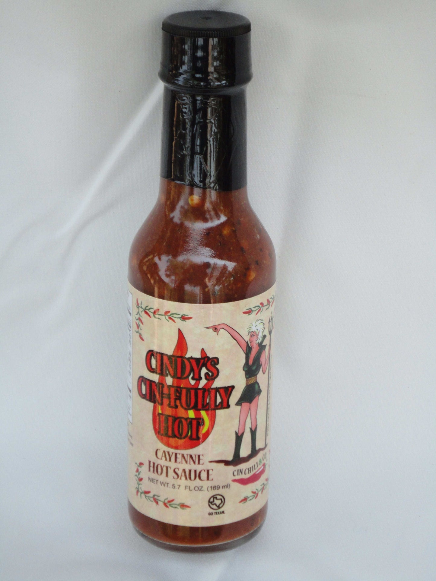 Cindy's Cin-fully Hot Cayenne Hot Sauce
