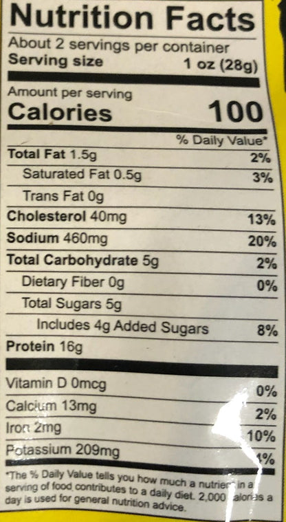 JR's Triple Threat Teriyaki Beef Jerky