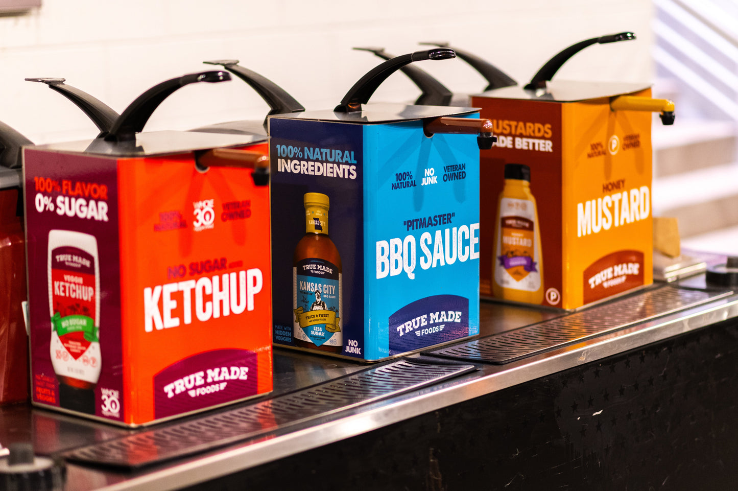 True Made Honey Mustard All-Natural Bulk Bag-In-Box - 3-Gallon VolPak