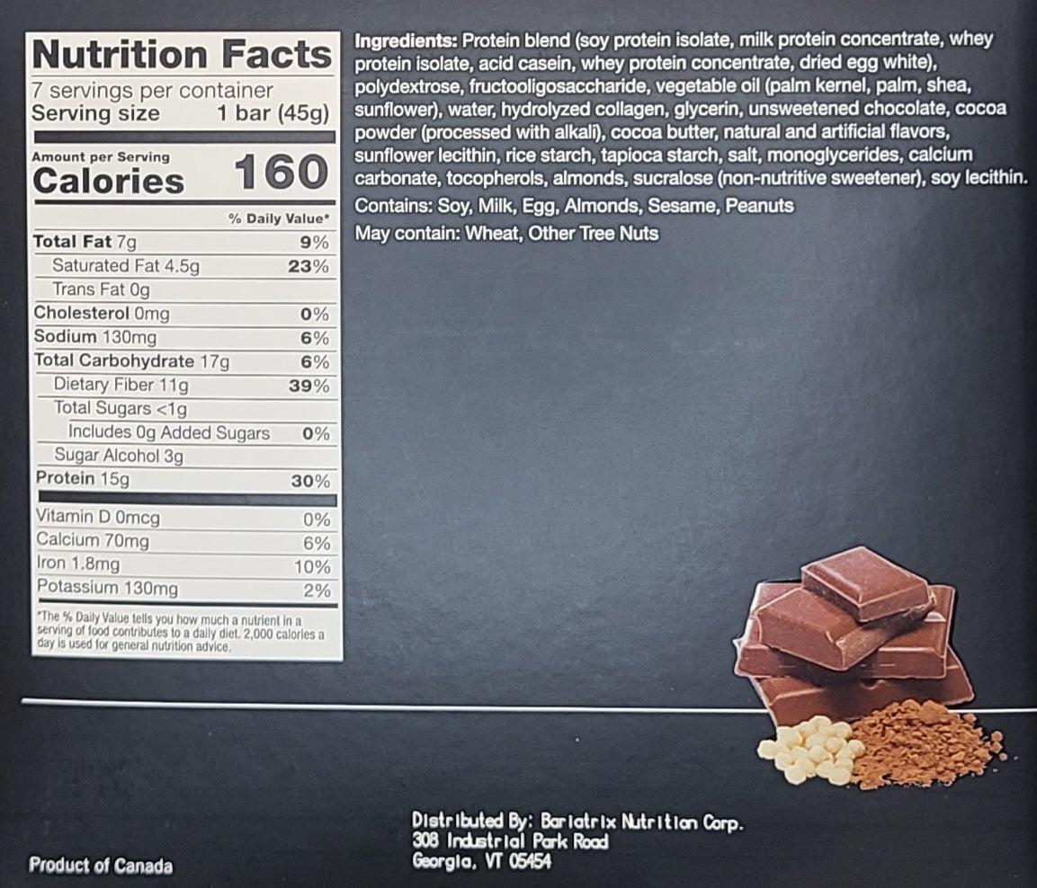 Chocolate Crisp Bar - Proti-VLC