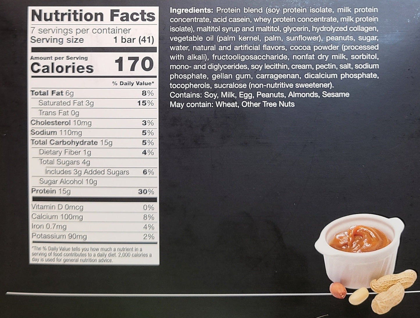 Caramel Nut Protein Bar - Proti-Bar