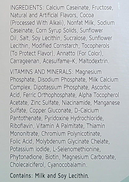 Chocolate Chill Mint Shake