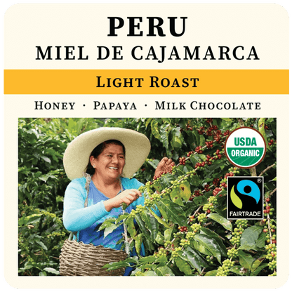 Peru - Miel de Cajamarca, Light Roast