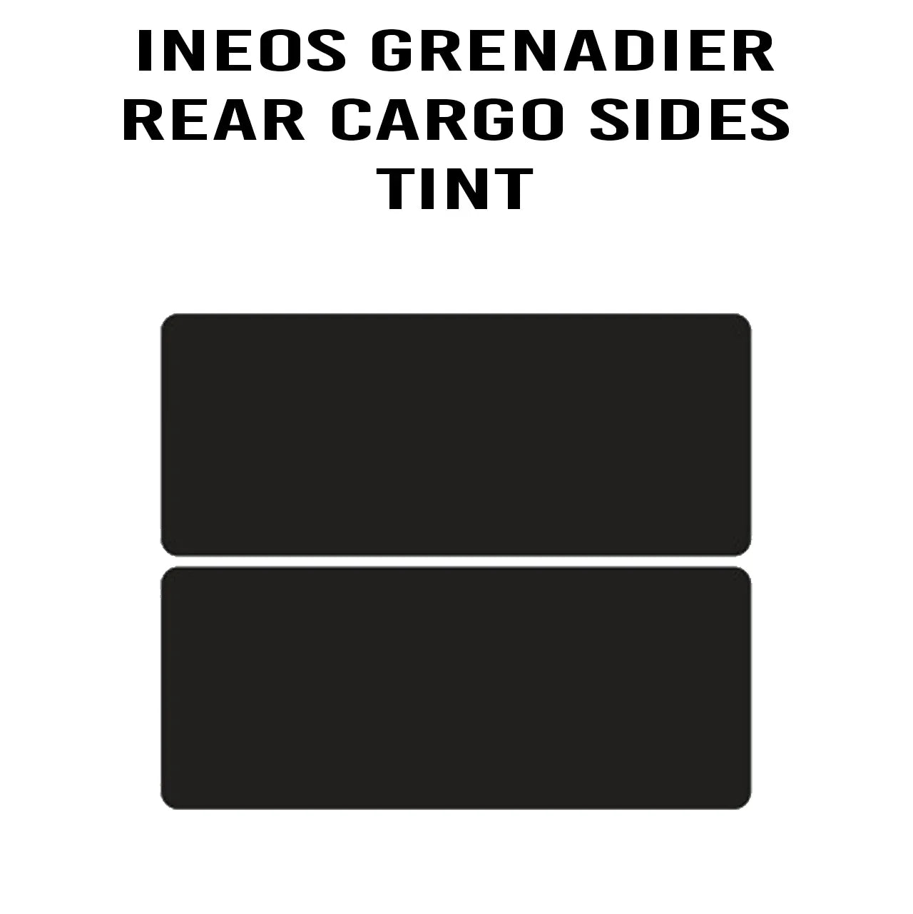 Easy DIY Window Tint Kit - 2024+ Grenadier