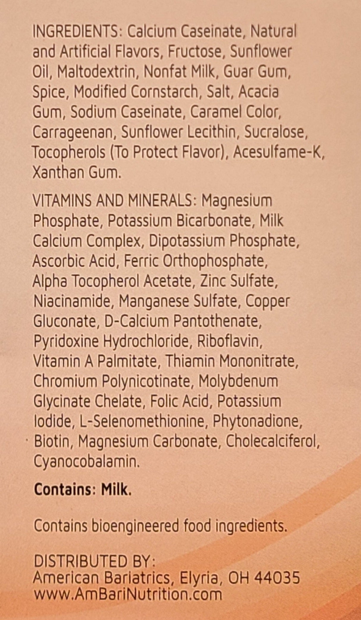 Cinnamon Swirl Shake