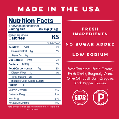 Burgundy Wine Sauce by Yo Mama's Foods