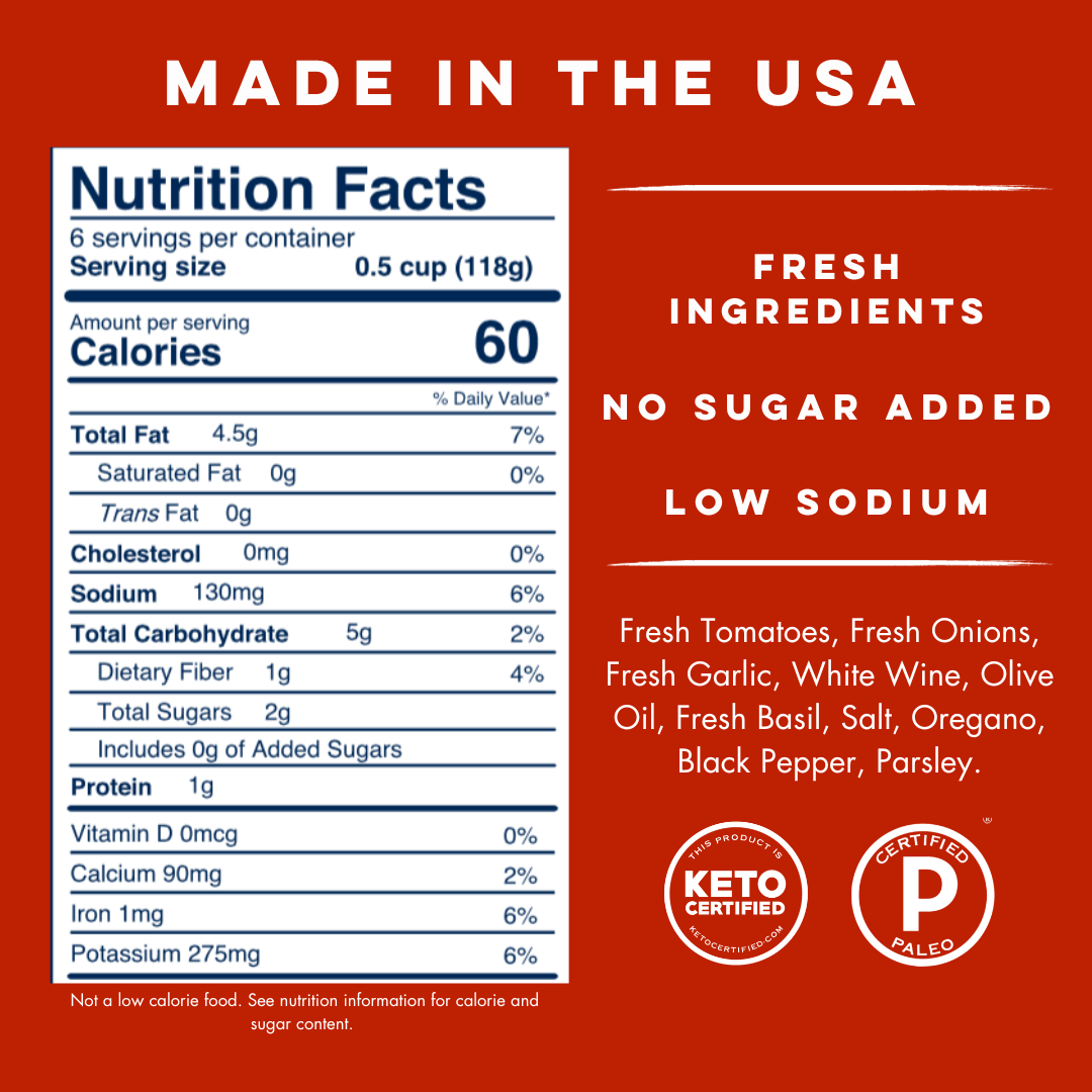 Original Marinara by Yo Mama's Foods