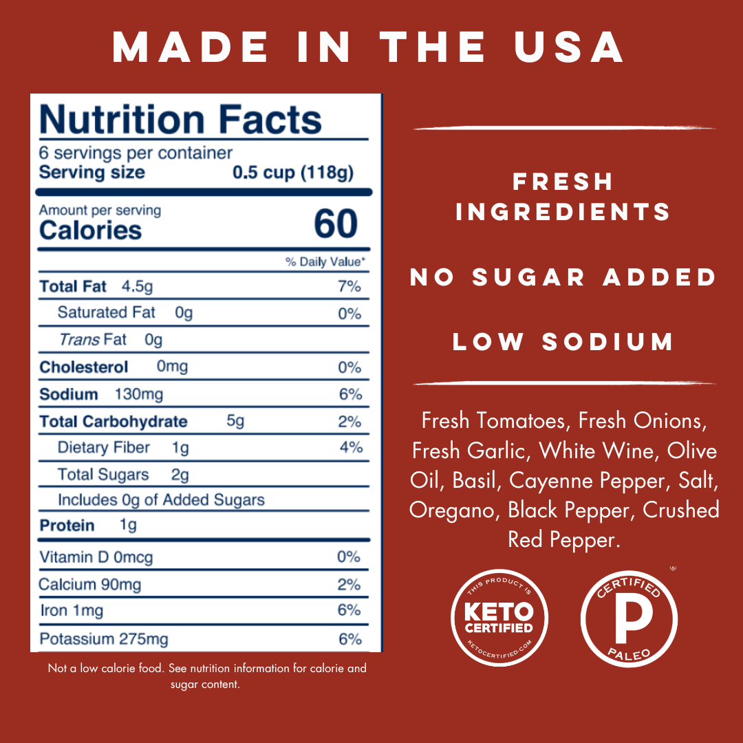 Spicy Marinara by Yo Mama's Foods