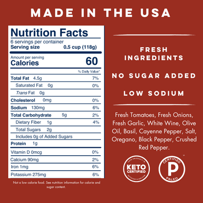 Spicy Marinara by Yo Mama's Foods