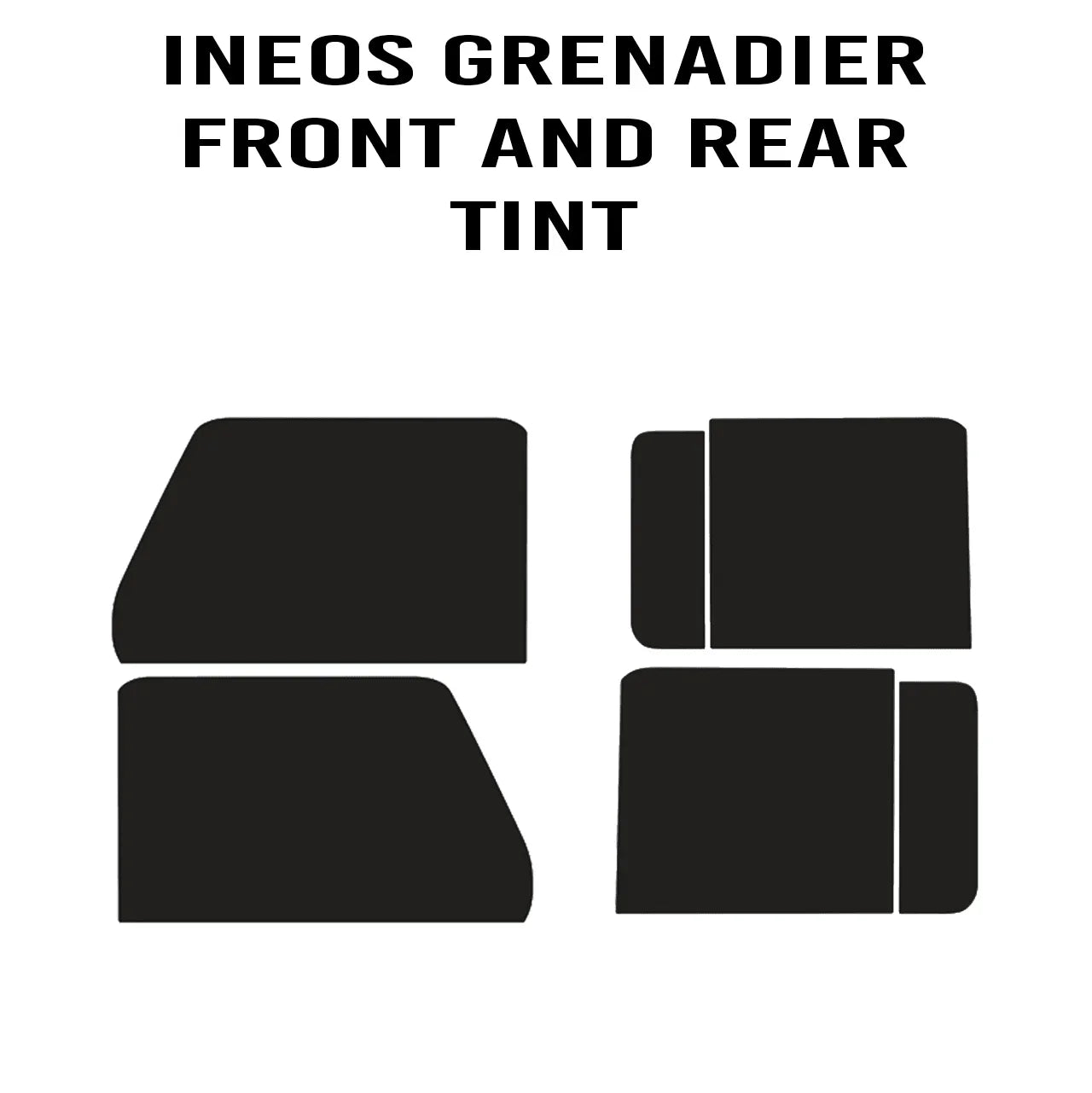 Easy DIY Window Tint Kit - 2024+ Grenadier