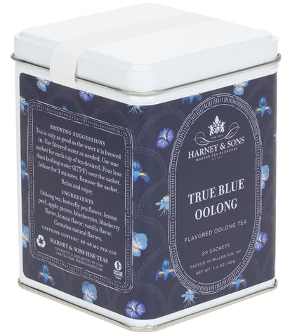 True Blue Oolong, Tin of 20 Sachets