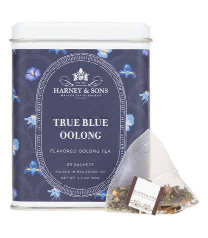 True Blue Oolong, Tin of 20 Sachets