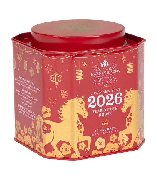 Lunar New Year 2026 – Year of the Horse, Tin of 30 Sachets