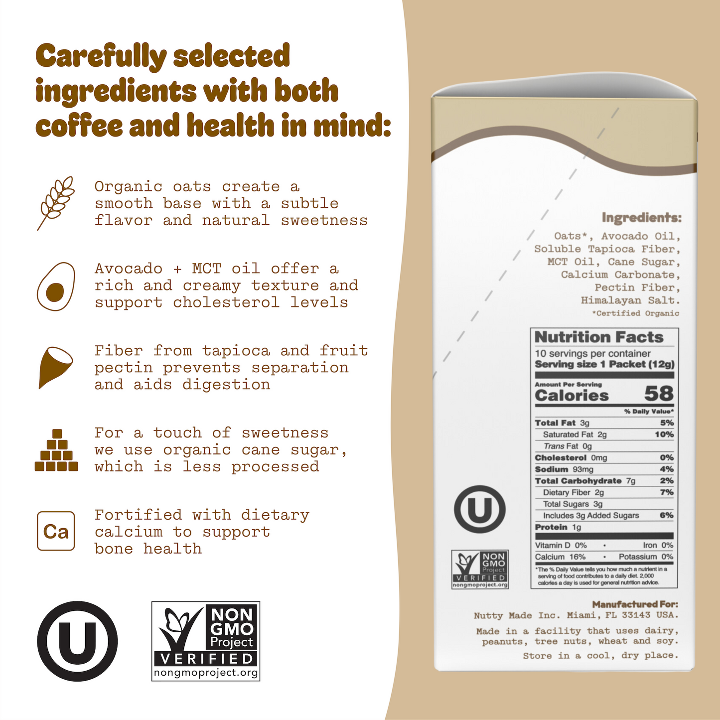 Oat Coffee Creamer - Singles by JOI