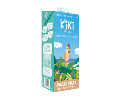 Mac Nut Kiki Milk • 32 fl oz • Pack of 6 by Kiki Milk