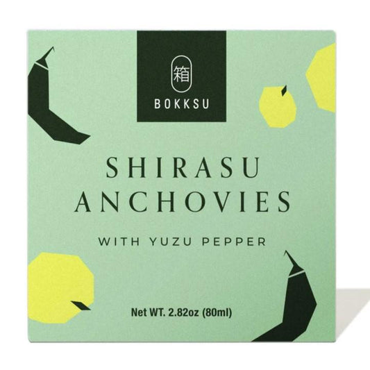 Bokksu - Shirasu Anchovies w/ Yuzu Pepper (80ML)