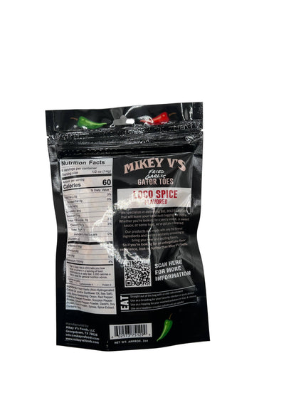 Gator Toes (Deep Fried Garlic) - Loco Spice: 3oz