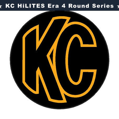 KC HiLITES Era 4 ROUND Series Light Cover Overlays - Universal