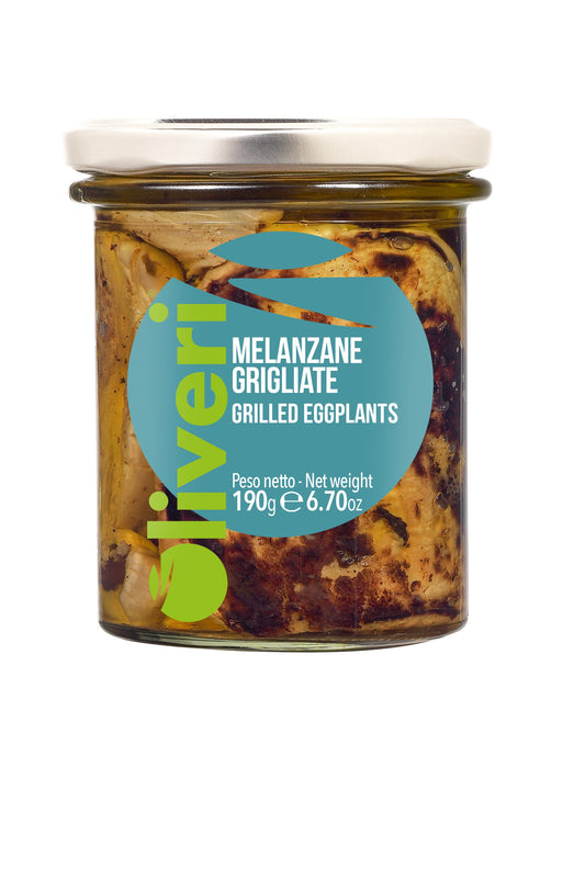 Grilled Eggplants in Extra Virgin Olive Oil (Melanzane Grigliate)