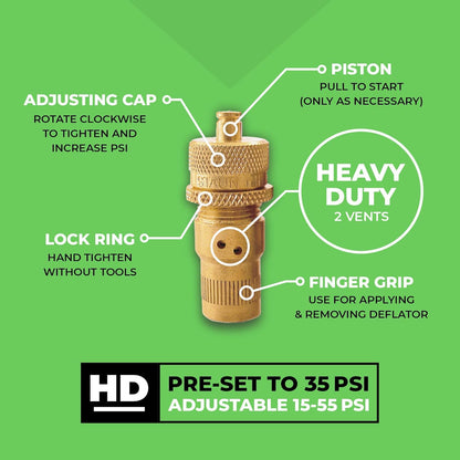 Tyre Deflators | the Australian Original Tire Deflator | Automatically Airdown Tires to 15-55 PSI