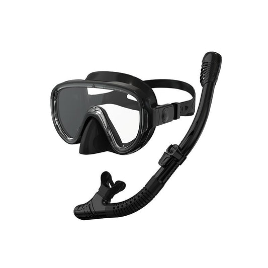 G2RISE SN05 Snorkel Set - Snorkeling Gear Mask with Breath Easy Airflow Tech & Foldable Design for Adults