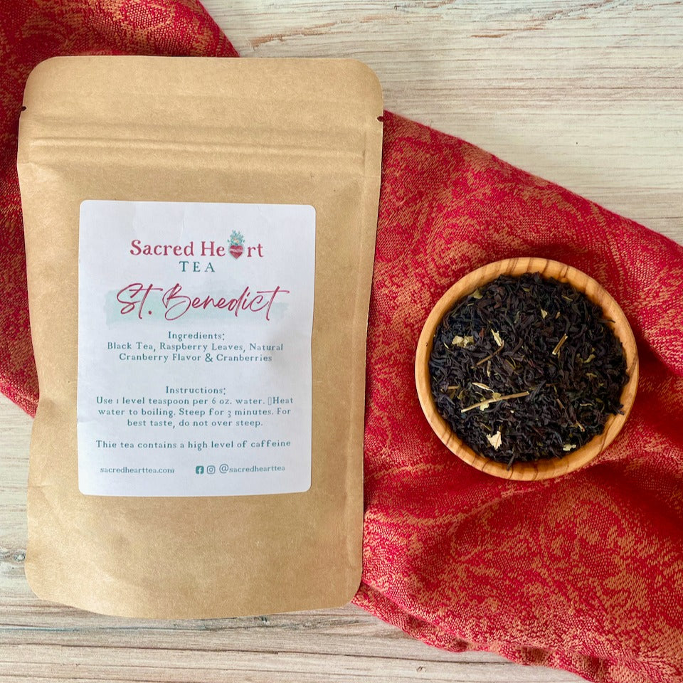 Saint Benedict Cranberry Orange Tea | Holiday Black Tea Blend