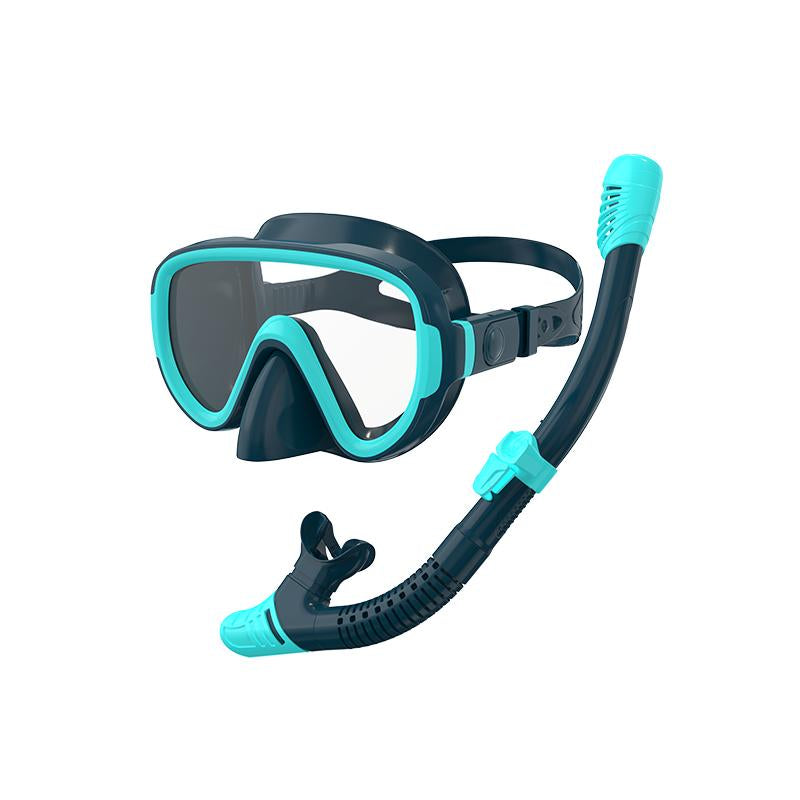 G2RISE SN05 Snorkel Set - Snorkeling Gear Mask with Breath Easy Airflow Tech & Foldable Design for Adults
