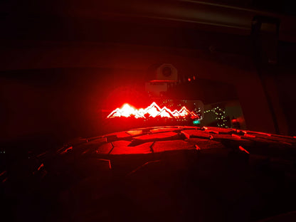 Laser Series Acrylic Third Brake Light Overlay - 2018+ Wrangler JL