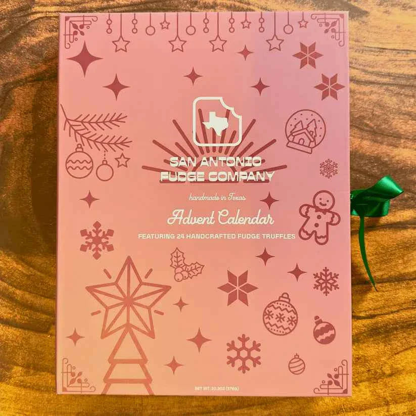 Texas Advent Calendar SA Fudge