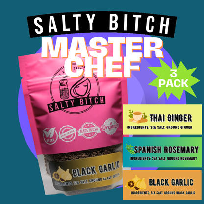 Master Chef 3PK - Flavored Sea Salt 3PK