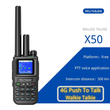 Ruyage Radio Nationwide PTT Walkie-Talkie(X50)