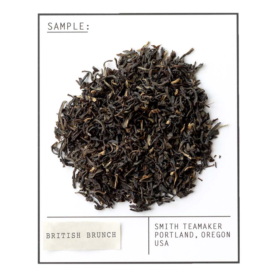 SMITH TEAMAKER - BRITISH BRUNCH BLACK TEA BLEND NO. 18 (15 TEA BAGS, 1.48 OZ)
