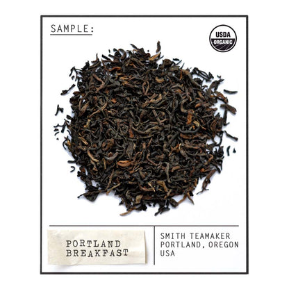 SMITH TEAMAKER - PORTLAND BREAKFAST BLEND BLACK TEA BLEND NO. 1851 (15 TEA BAGS, 1.58 OZ)