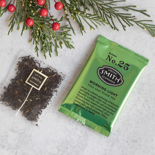 SMITH TEAMAKER - MORNING LIGHT BLACK TEA BLEND NO. 25 (15 TEA BAGS, 1.32 OZ)