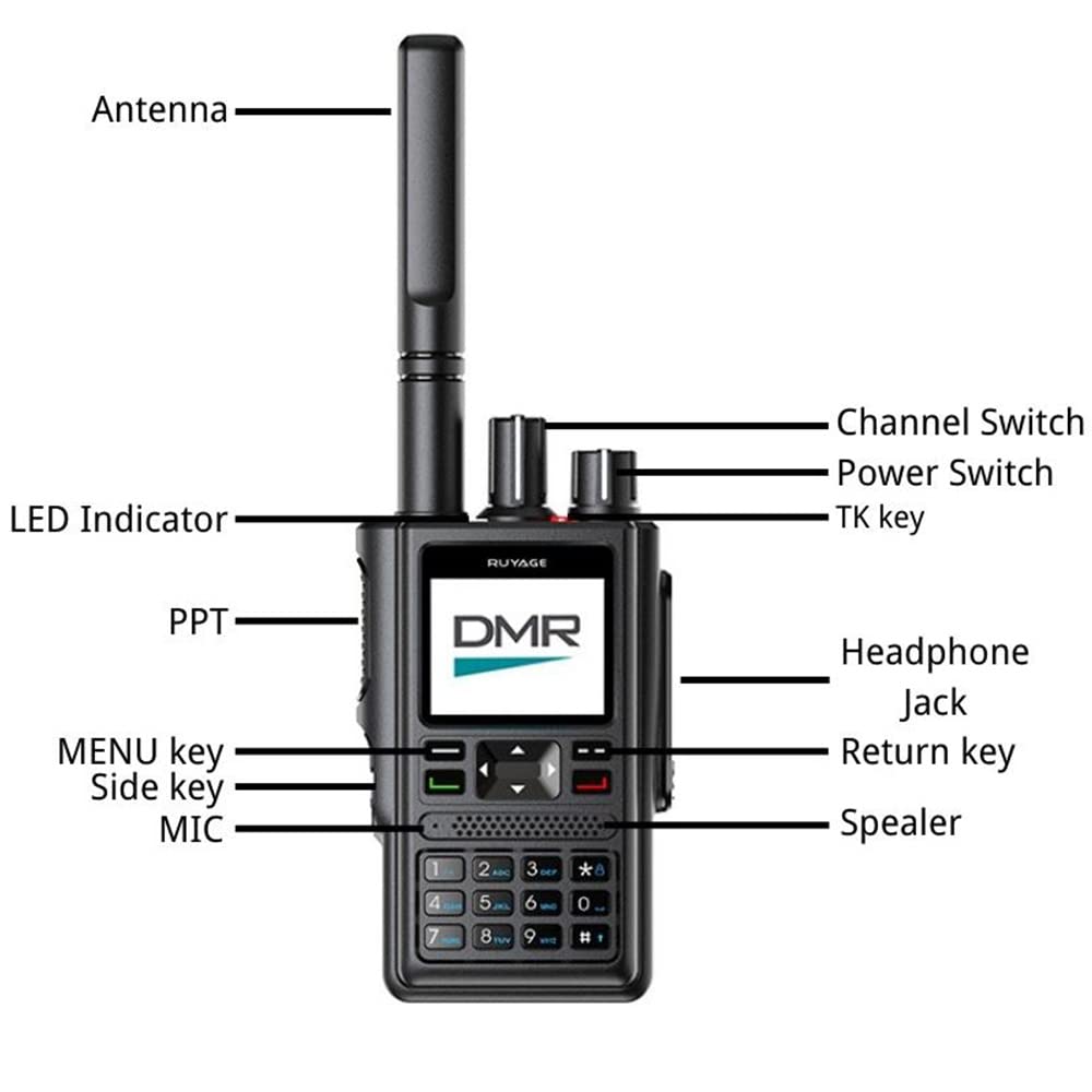 Ruyage Radio Digital Signal Walkie-Talkie(DP10)